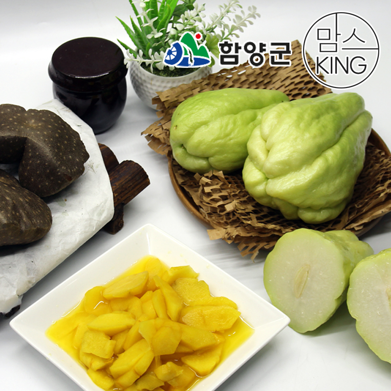 [함양군]함양자연농부 지리산 함양 26년산 햇 차요테+열매마