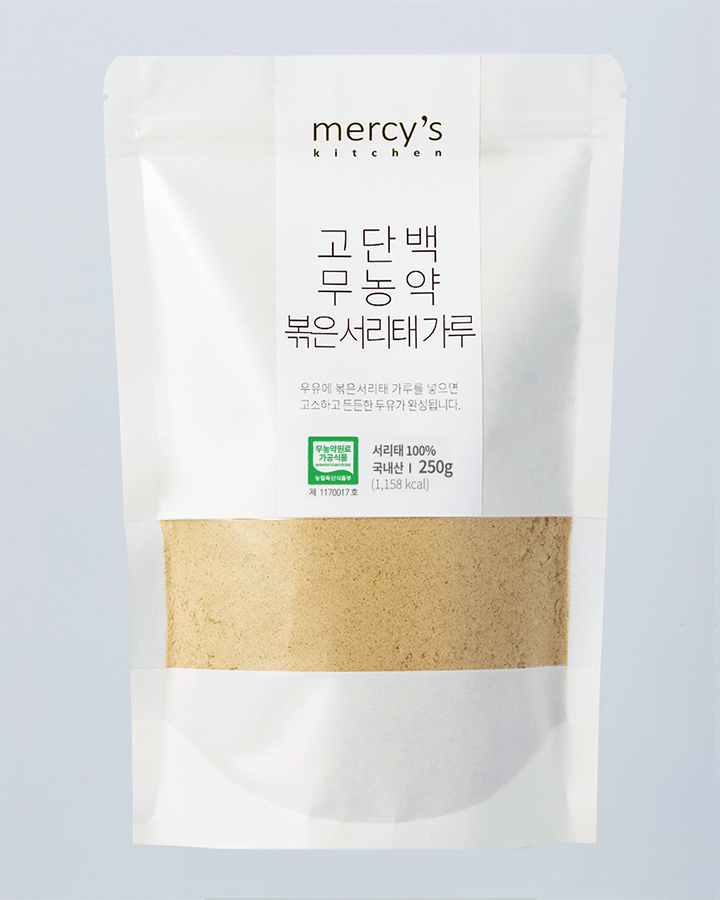 고단백 무농약 볶은 서리태가루