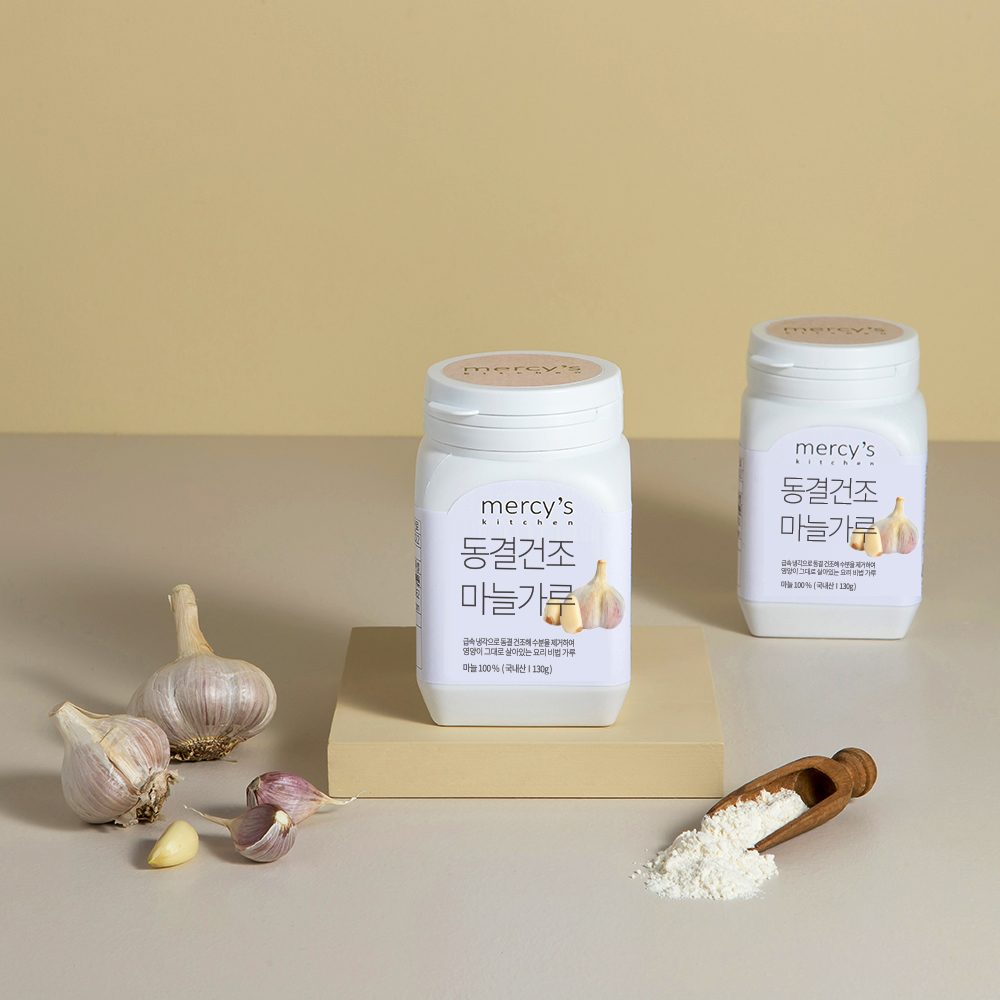 [머시스 키친] 동결건조 마늘 생강가루