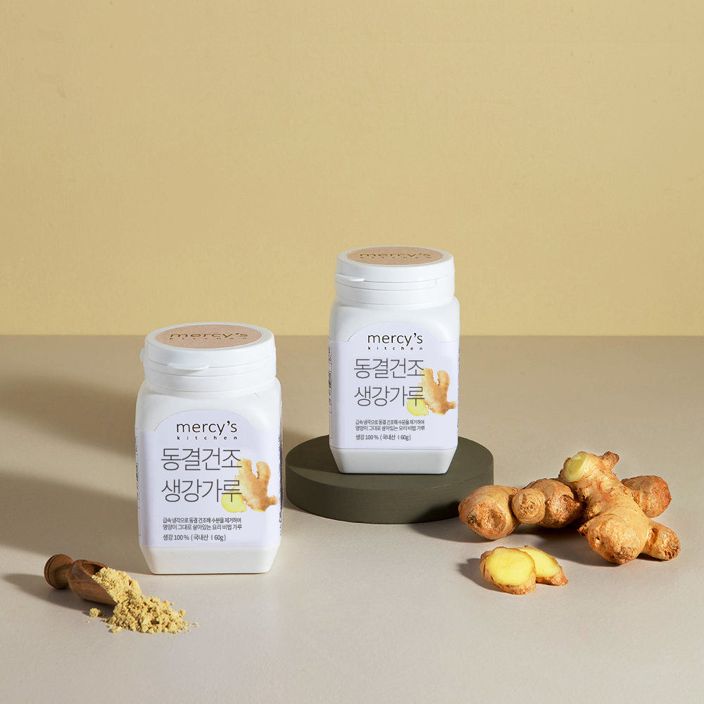 [머시스 키친] 동결건조 마늘 생강가루