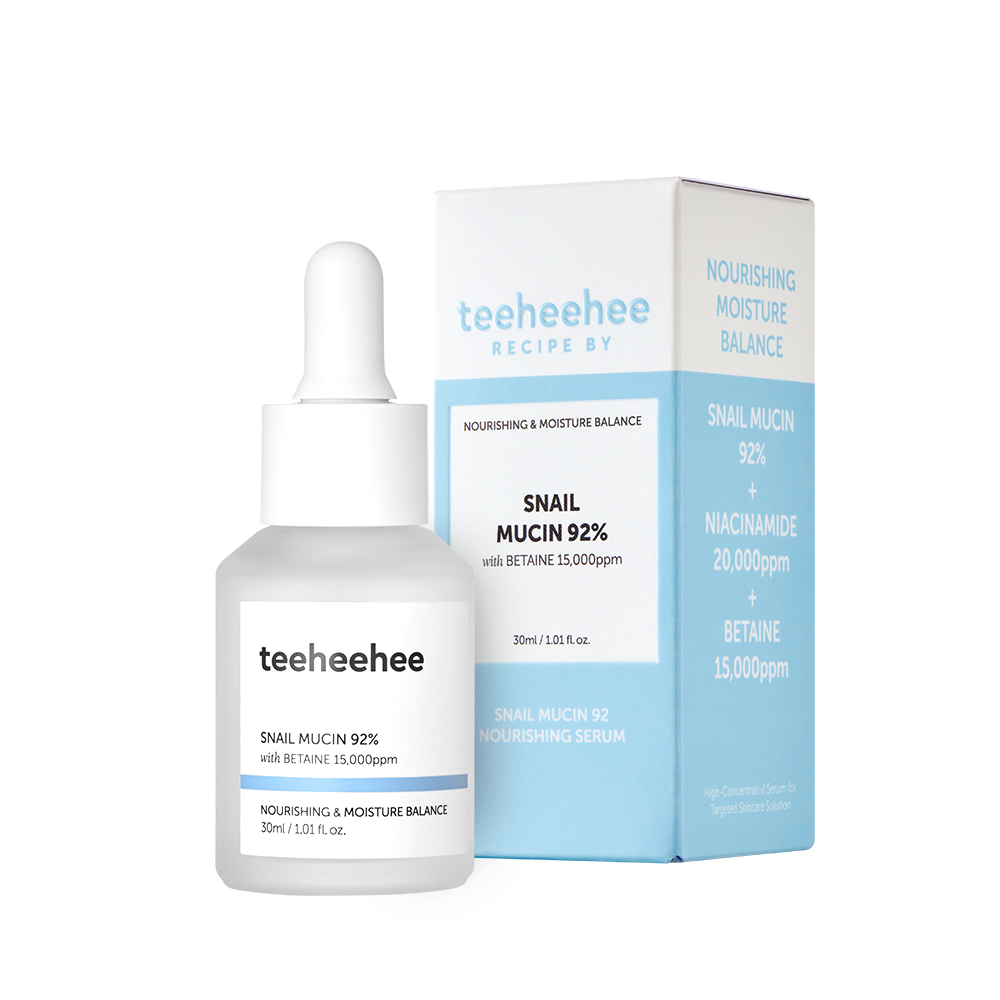 [수분장벽강화]티히히 스네일 뮤신 92 영양탄력 세럼 30ml