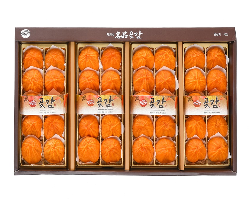 황토방 곶감 선물세트 40과 (2kg)