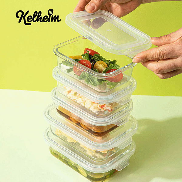 [ 켈하임 ] 아이 글라스 내열용기 세트