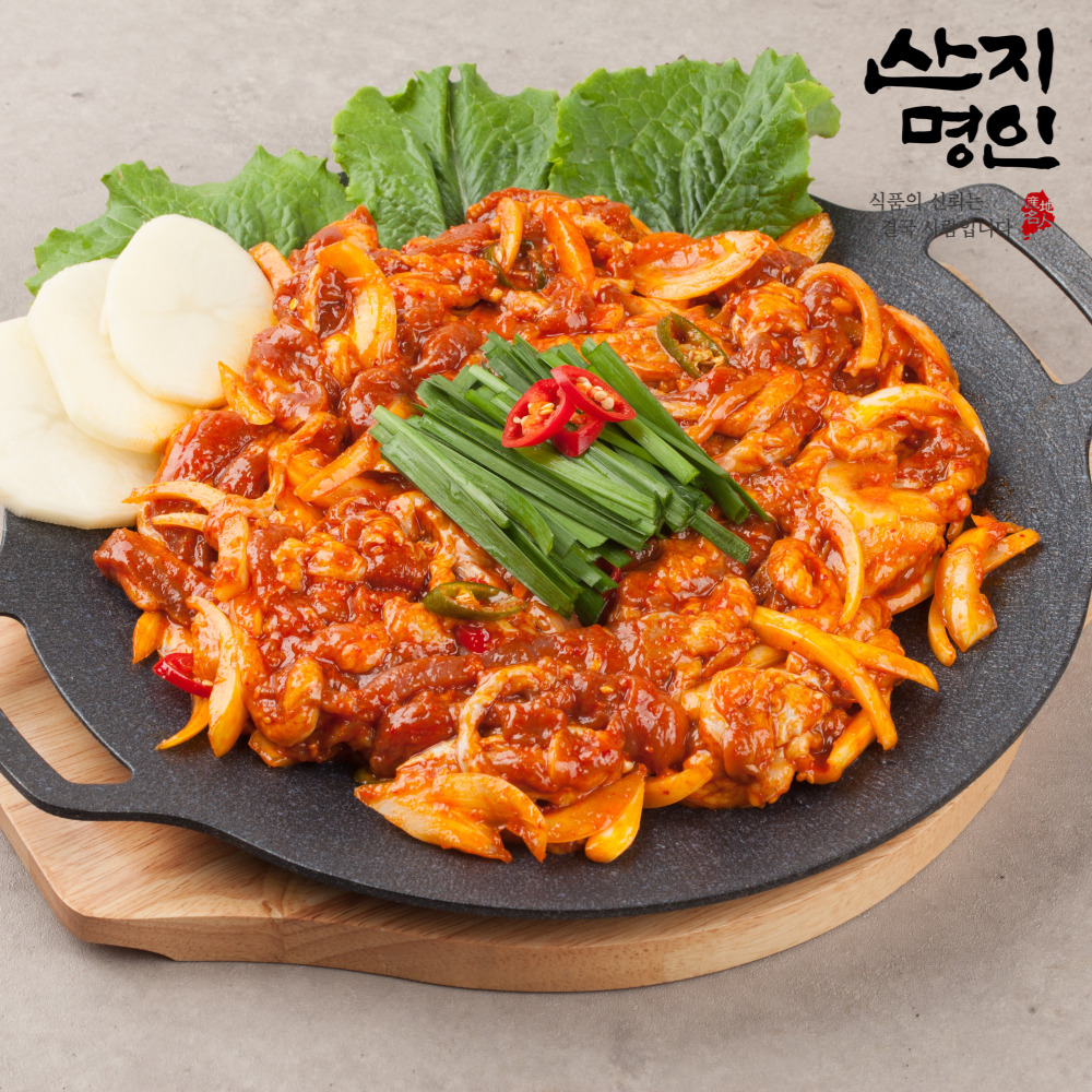 [산지명인] 오리주물럭 500g 무항생제 1등급 국내산 당일도축 당일생산