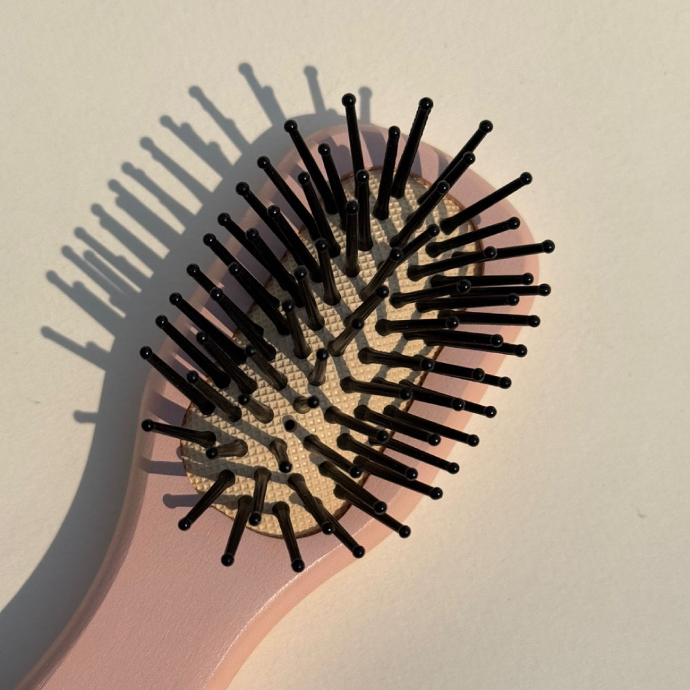 핑크미니우드브러쉬