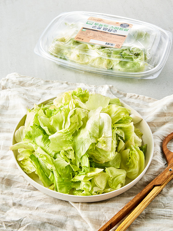 무농약 스마트팜 손질 양상추 (250g)