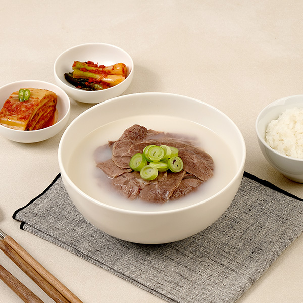 프리미엄 무항생제 한우사골 곰탕+고기 세트