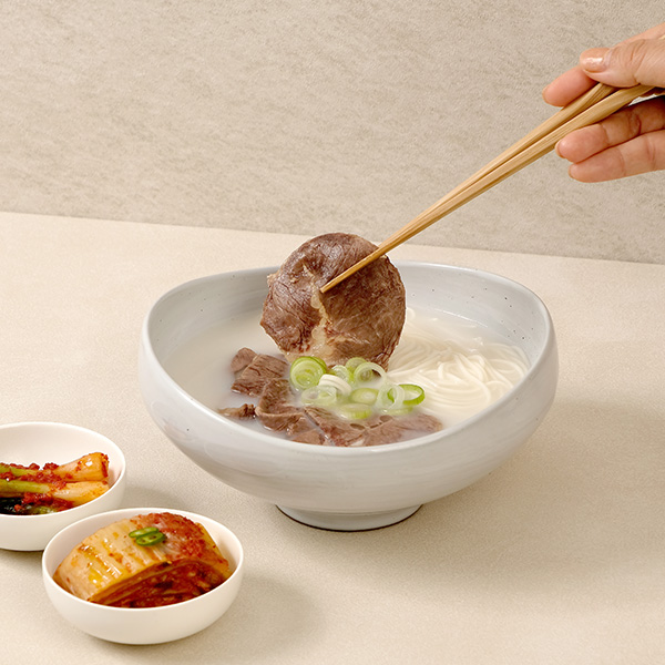 프리미엄 무항생제 한우사골 곰탕+고기 세트