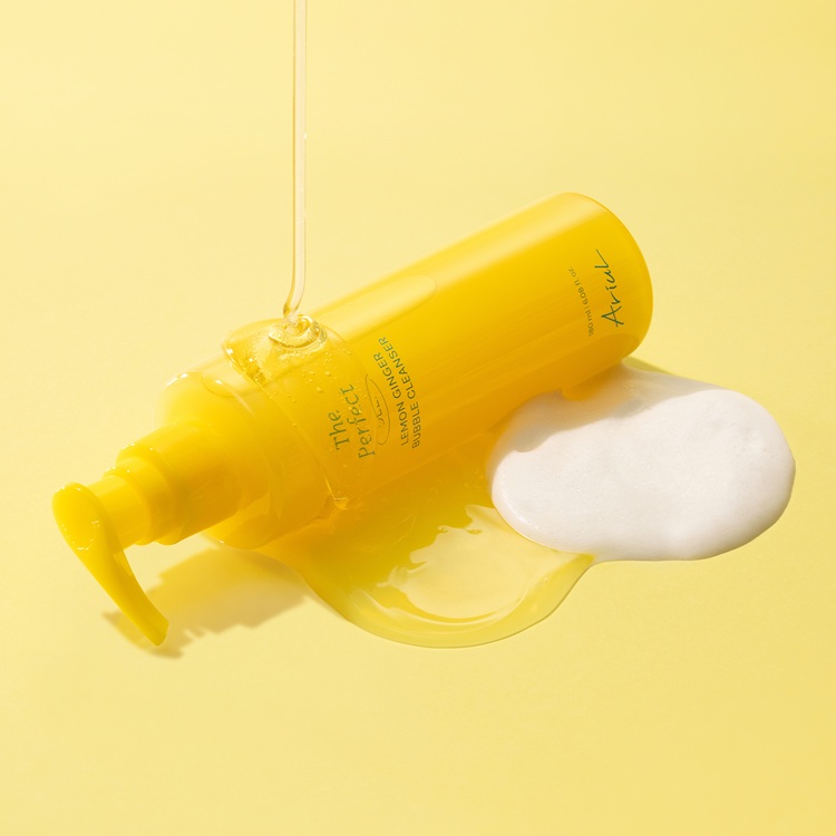 [클렌저1위템/신규입점런칭]아리얼 더 퍼펙트 레몬진저 버블 클렌저 180ml 대표이미지 섬네일
