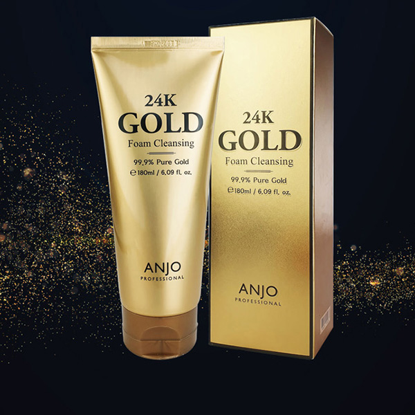 [앙쥬] 24K 골드 폼클렌징 100ml x 5개