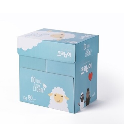 [한국장애인소비자연합 인쇄사업단] 크림이 복사용지 (80g/㎡,A4)