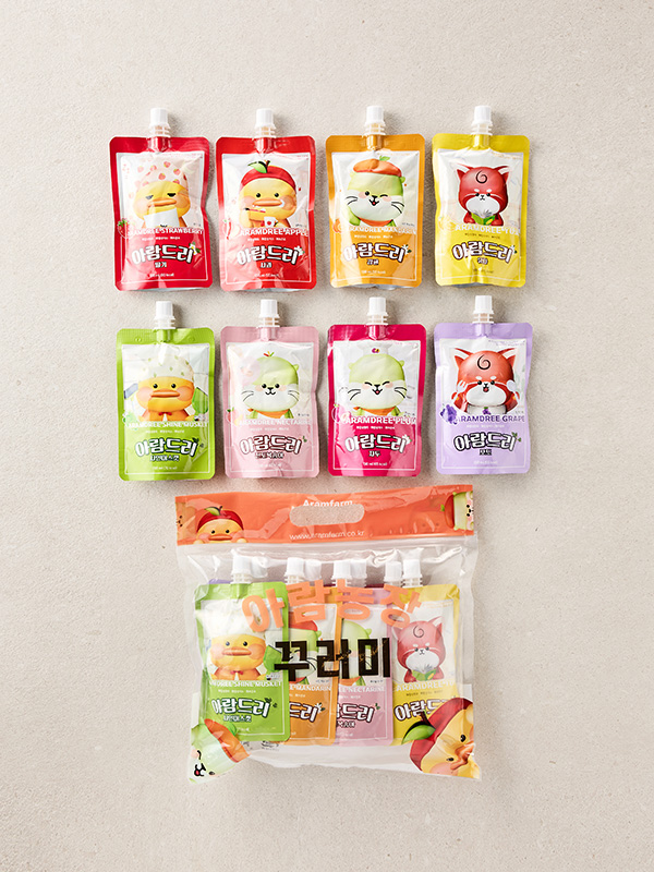 아람드리 주스 맛보기 꾸러미 (8종/138mlx8개)
