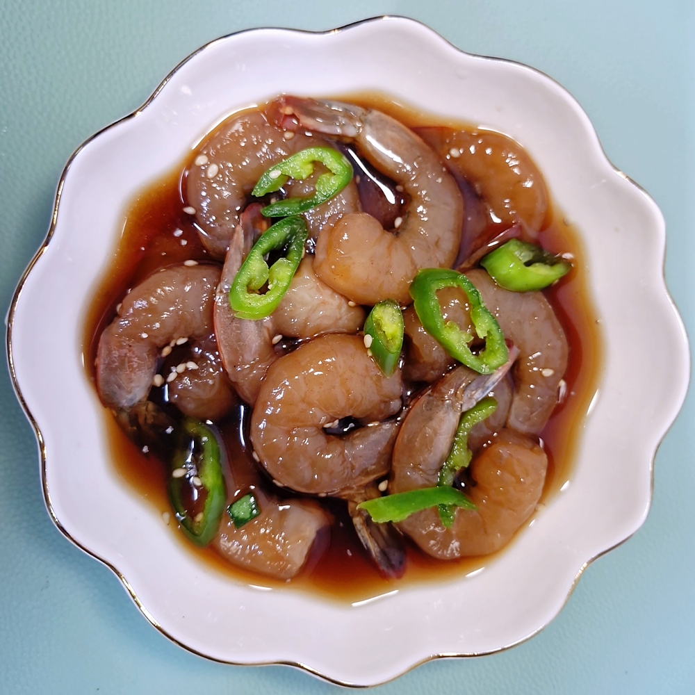 짜지 않고 깊은 맛! 진짜 맛있는 깐 새우장 400g x 2팩 대표이미지 섬네일
