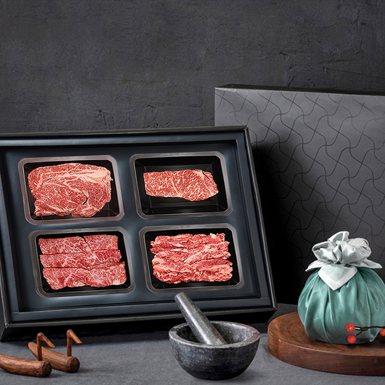 제주 한우 명품세트 1.2kg (1++등급, 신선 냉장육, 선물포장)