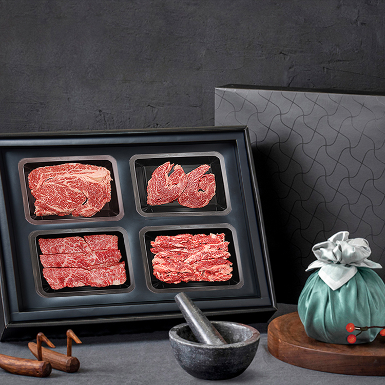 제주 한우 등심세트 1.2kg (1++등급, 신선 냉장육, 선물포장)