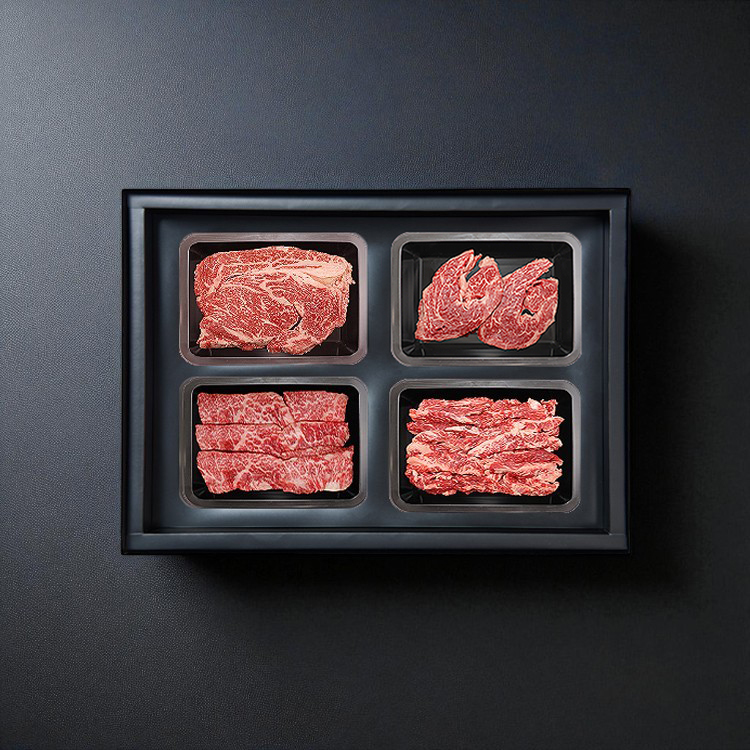 제주 한우 등심세트 1.2kg (1++등급, 신선 냉장육, 선물포장)