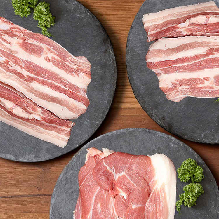 제주 백돈 실속세트 1.4kg (오겹+전지, 신선 냉장육, 선물포장)