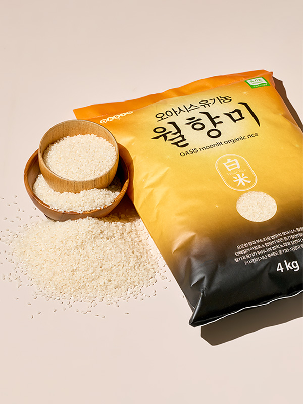 오아시스 유기농 월향미 미호 (특등급/4kg)