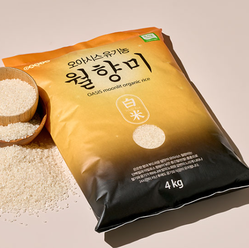 오아시스 유기농 월향미 미호 (특등급/4kg) 대표이미지 섬네일