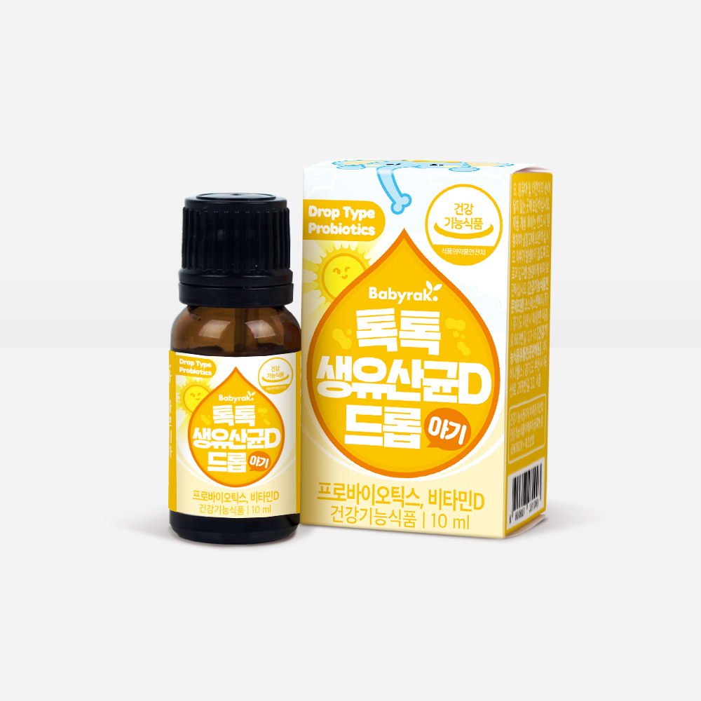 베이비락 톡톡 생유산균D 드롭 (10ml)