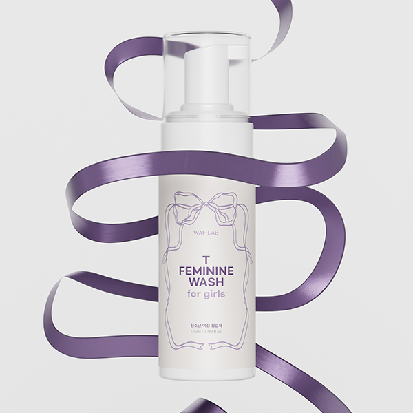 와프랩 티 청소년 여성 청결제 145ml