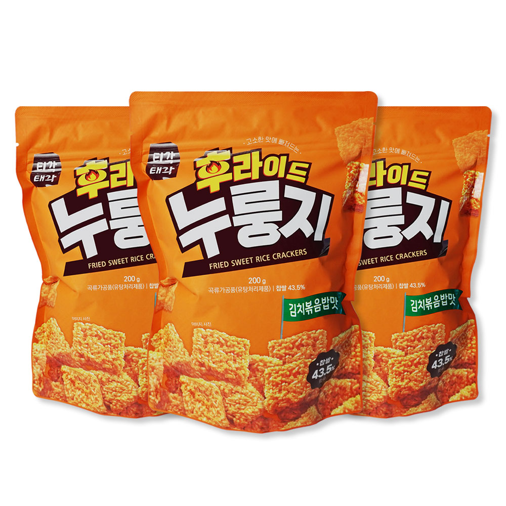 티각태각 후라이드 누룽지,김치볶음밥맛 200g, 1개
