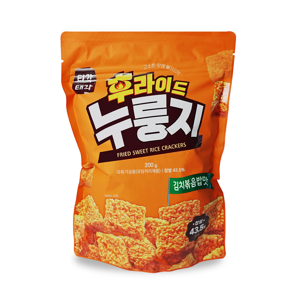 티각태각 후라이드 누룽지,김치볶음밥맛 200g, 1개 대표이미지 섬네일