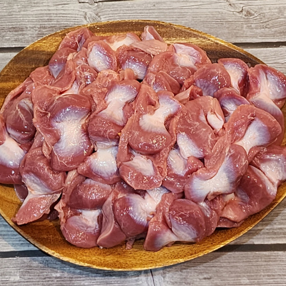 국내산 닭 특수부위 닭똥집 닭근위 1-2kg