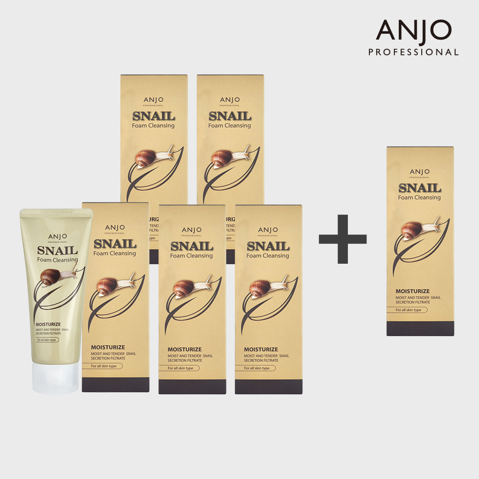 [앙쥬][5+1] 스네일 딥클렌징폼 100ml