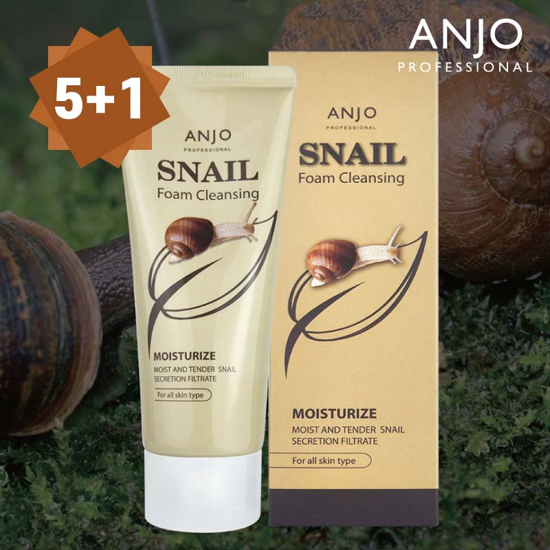 [앙쥬][5+1] 스네일 딥클렌징폼 100ml