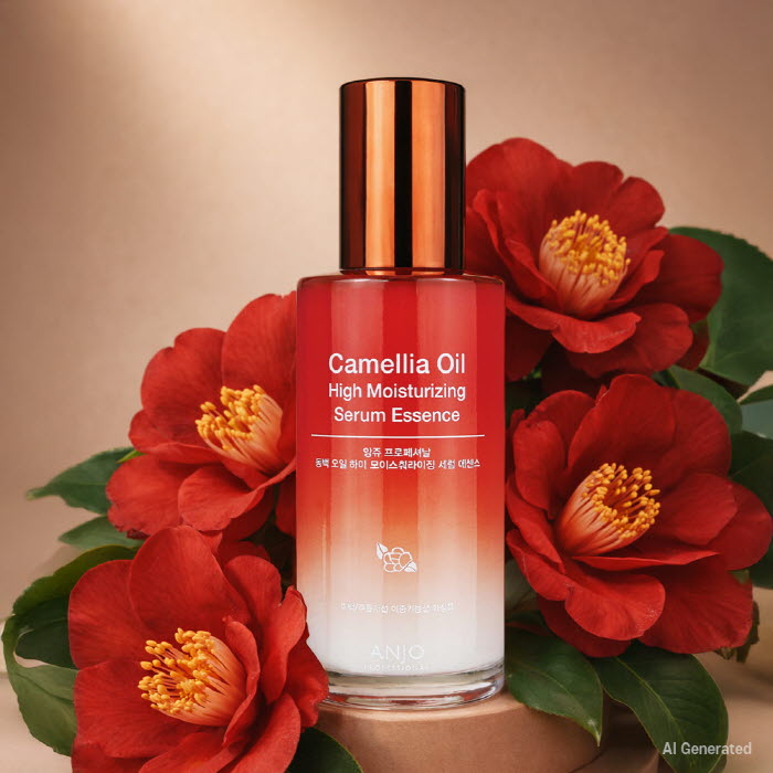 ★기미모공 효과직빵★[앙쥬]명품 레드 카멜리아 세럼에센스 100ml 대표이미지 섬네일
