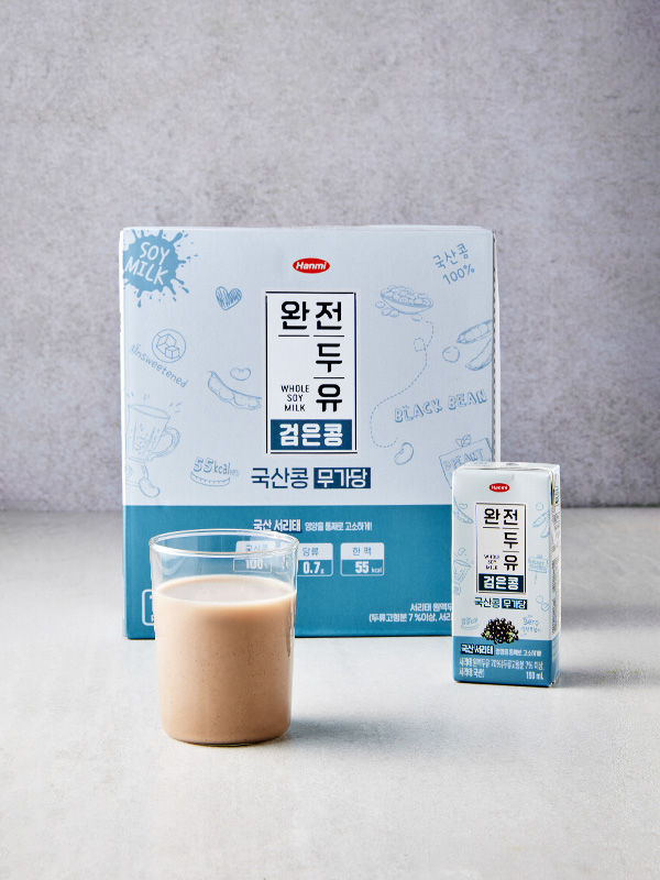 [입점특가] 완전두유 국산 검은콩 무가당(190ml x 16입)