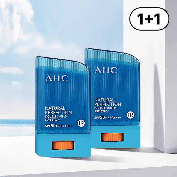 [1+1] AHC 내추럴 퍼펙션 더블쉴드 선스틱 22g 최신제조 대표이미지 섬네일