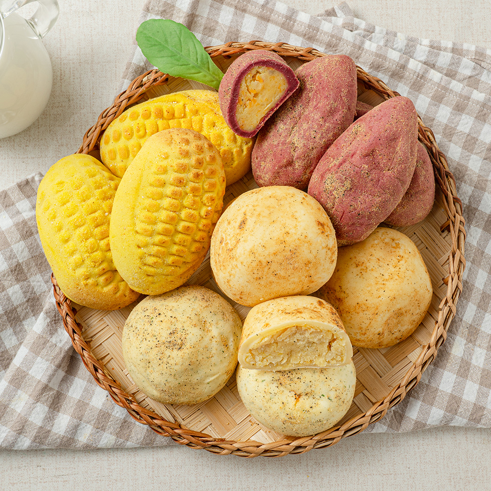 원조 감자빵 고구마빵 옥수수빵 구황작물빵 식사 간식대용 선물세트