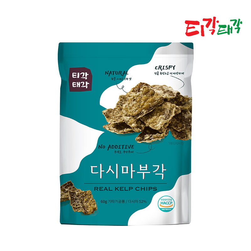 티각태각 다시마부각, 60g, 3개
