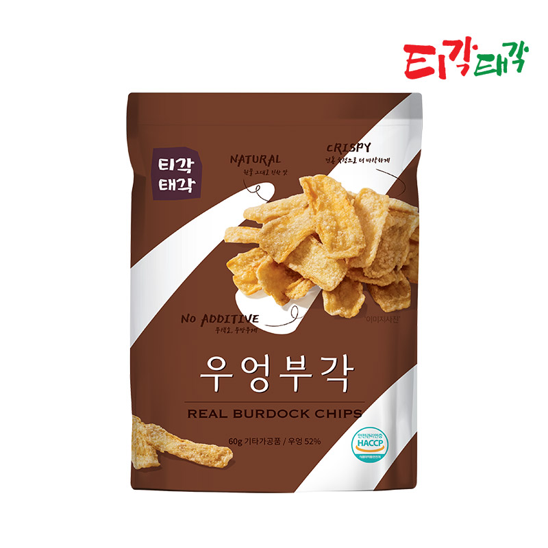 티각태각 우엉부각, 60g, 3개
