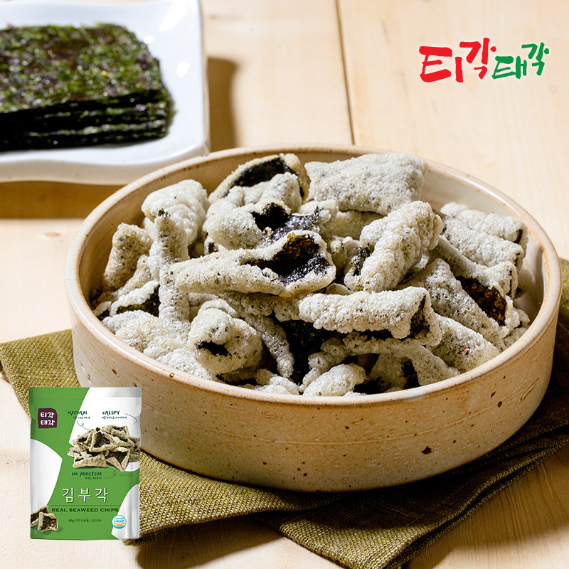 티각태각 바삭고소 김부각, 30g, 4개
