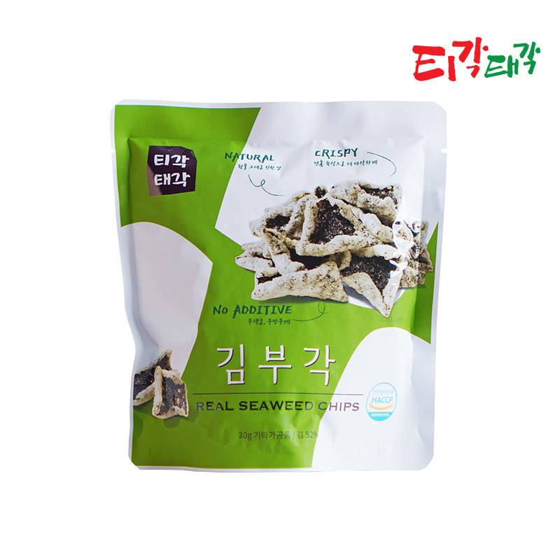 티각태각 바삭고소 김부각, 30g, 4개