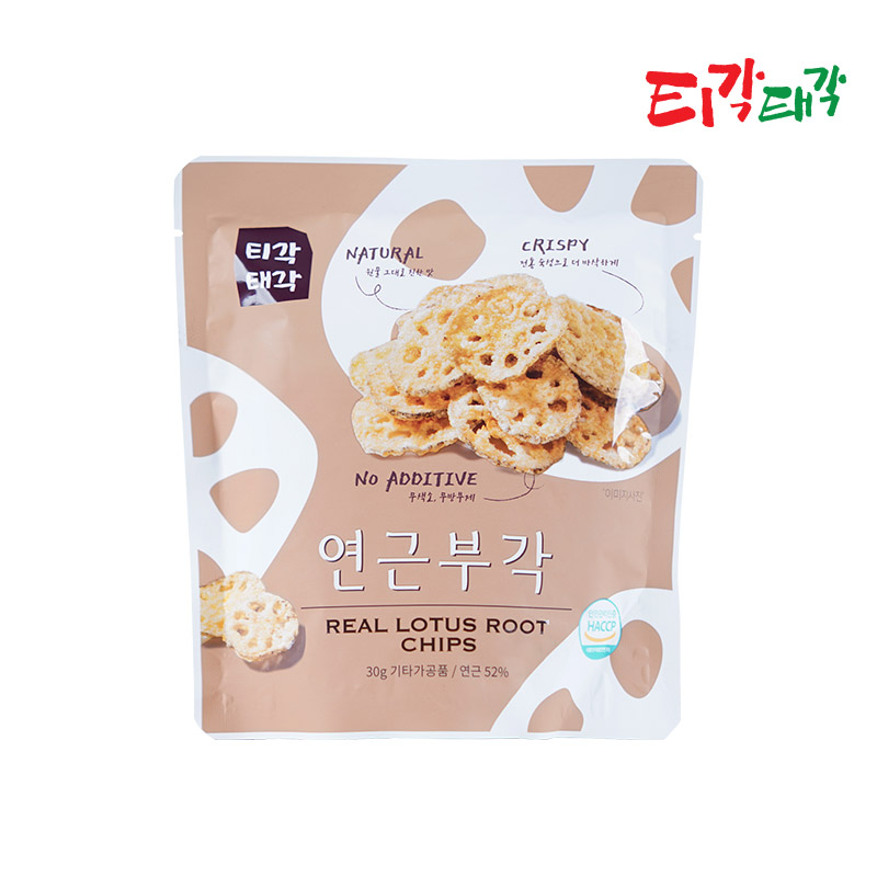 티각태각 연근부각, 30g, 4개