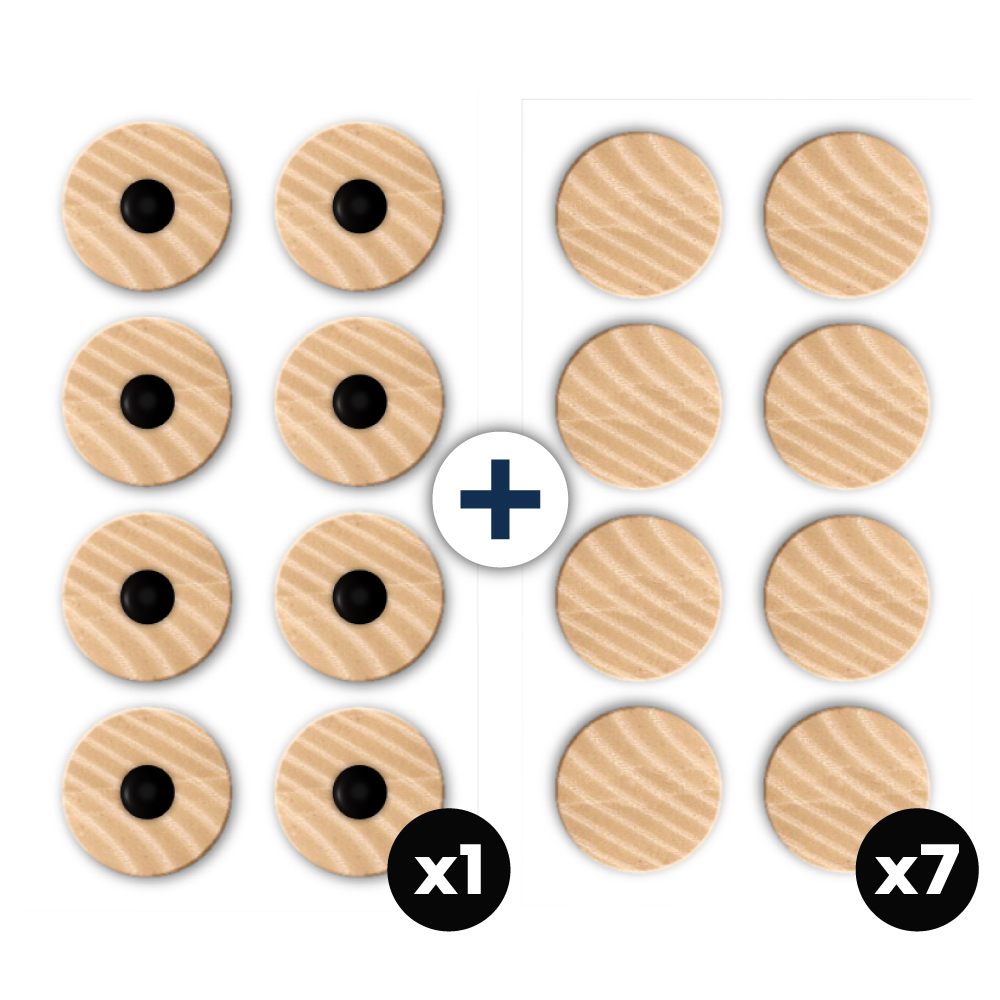 아시자나요 동전패치 3000 (8매) + 리필패치 (56매) 세트