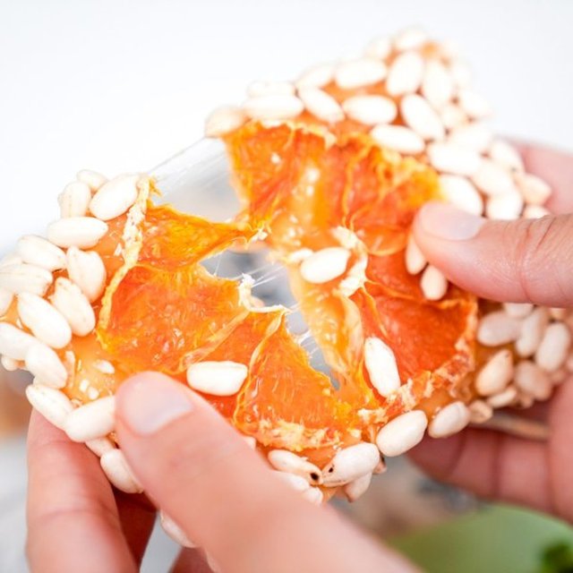 하효맘 제주 감귤칩과즐 미니선물세트 120g (30g x 4봉) 구디백