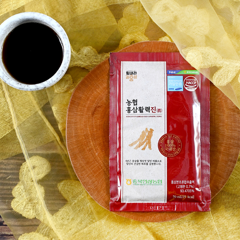 농협 홍삼활력진 70ml x 30포