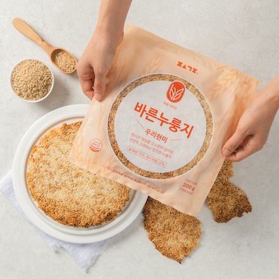 편식공장 바른누룽지 5가지맛 햅쌀 현미 보리 병아리콩 렌틸콩 (5개입)