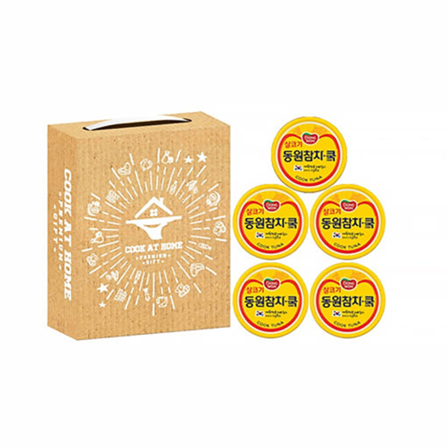 동원 행복 1호 실속 선물 세트 _동원 쿡 참치 85g*5 대표이미지 섬네일