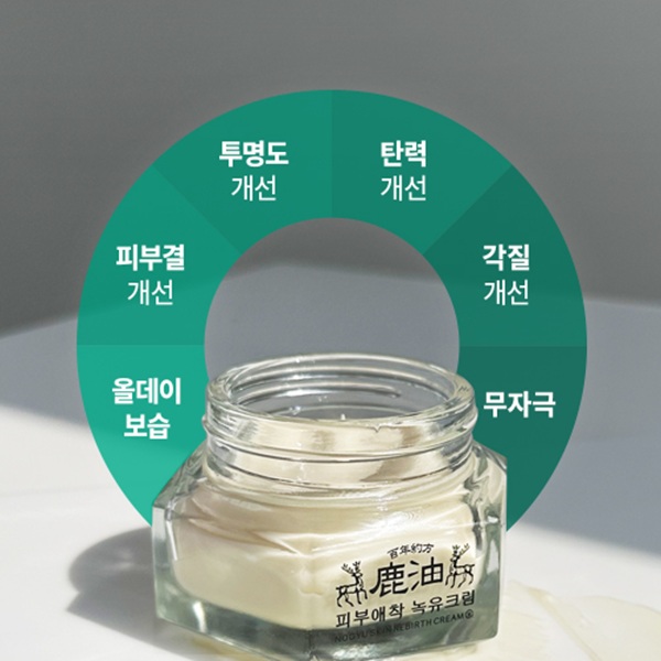 백년약방 녹유크림 50g