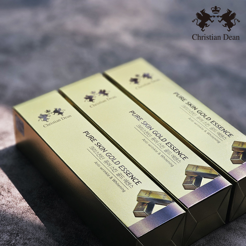 [크리스찬딘] 대용량 퓨어골드 에센스 150ml 1+1+1