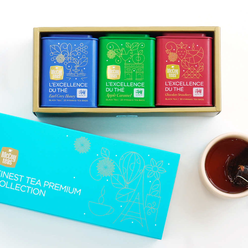 맥코이티 파이니스트 티 콜렉션 3종 선물세트 60티백 스리랑카