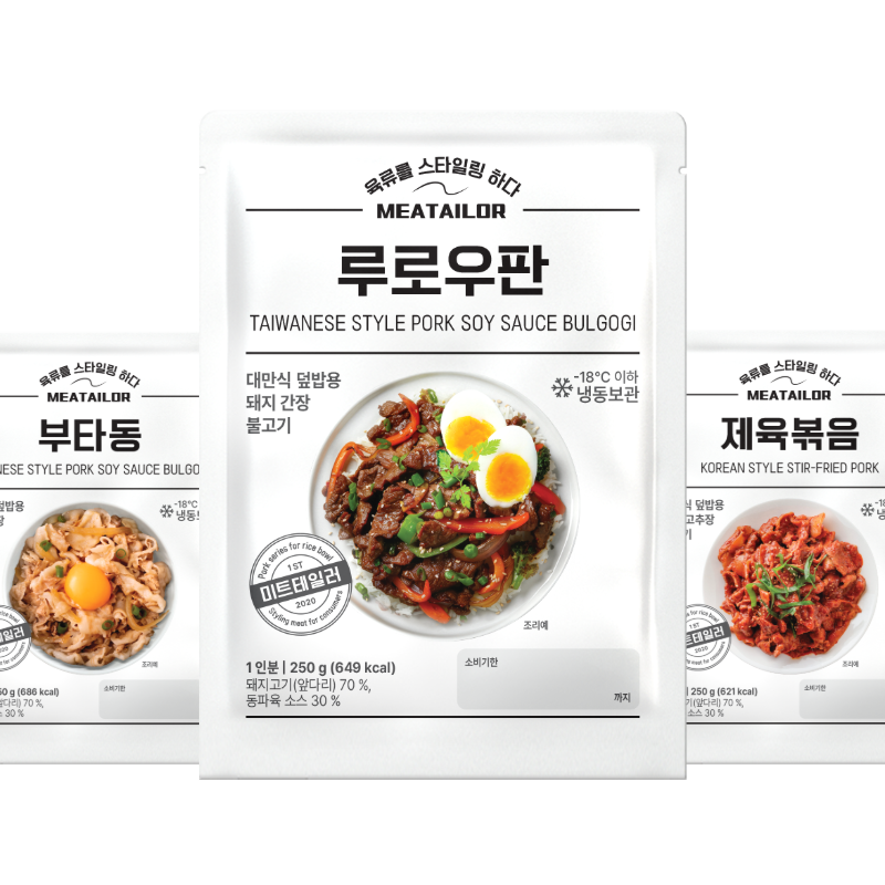 대만식 간장불고기 루로우판(250g,4팩)