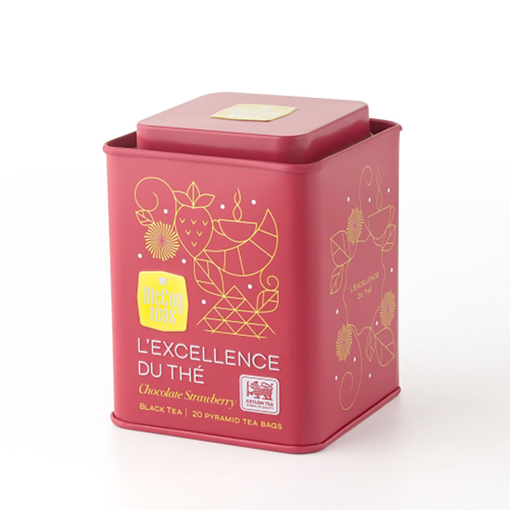 맥코이티 초콜릿향 스트로베리 홍차 20티백 딸기