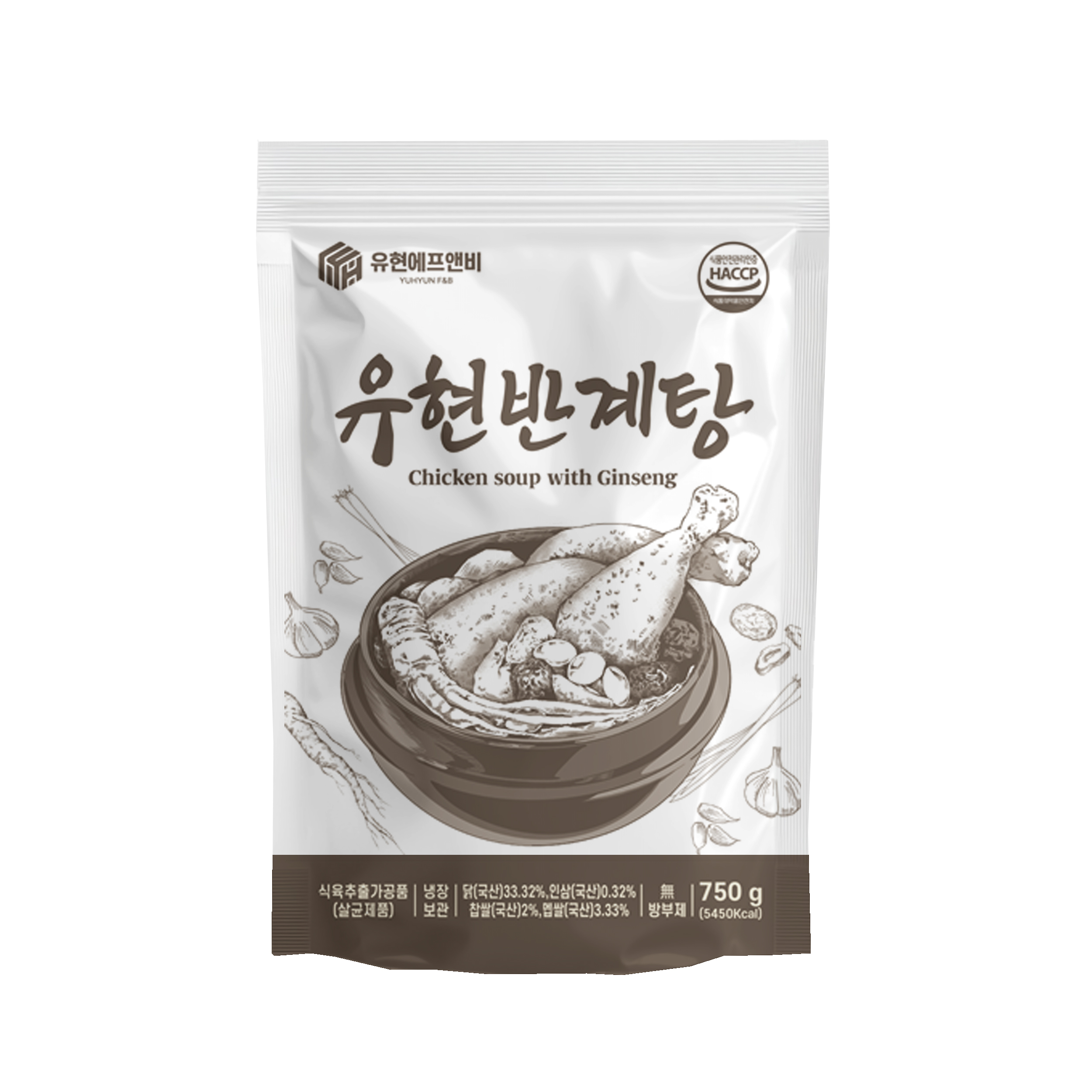[냉장] 유현 반계탕 750g x 1봉